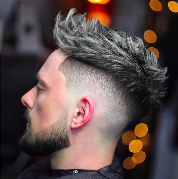 High top fade haircut example for men