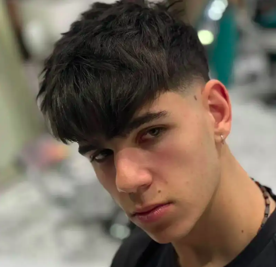 Boxing cut haircut example for men